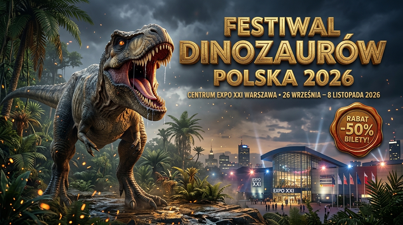 FESTIWAL ŚWIAT DINOZAURÓW POLSKA 2026